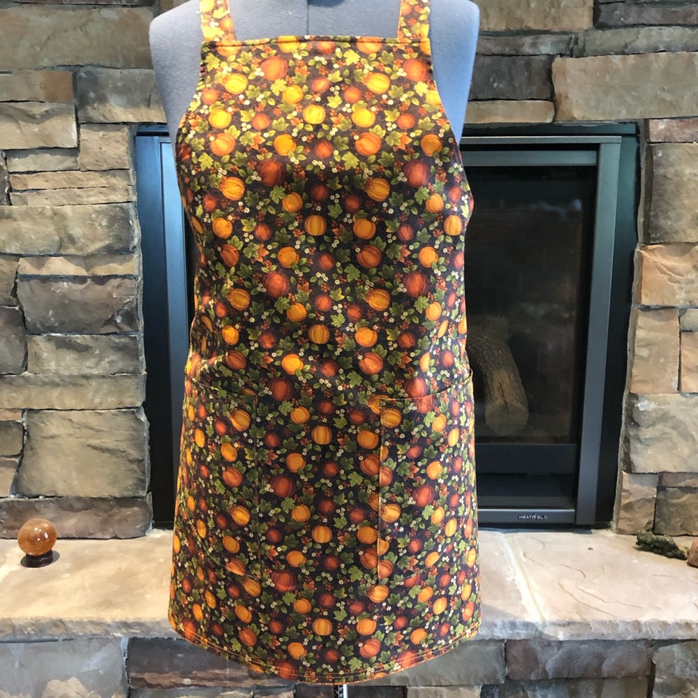 Reversible Pumpkin Apron